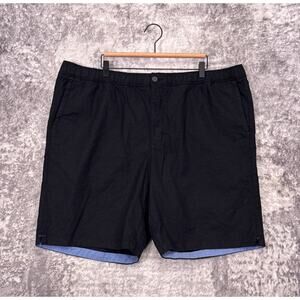 Tommy Bahama Linen in Paradise Shorts 2XLB Mens Black
